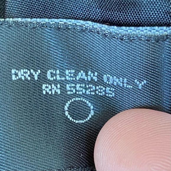 Vtg Express Faux Fur Wool Blend Ribbed Full Zip Jacket Size M - Picture 9 of 10